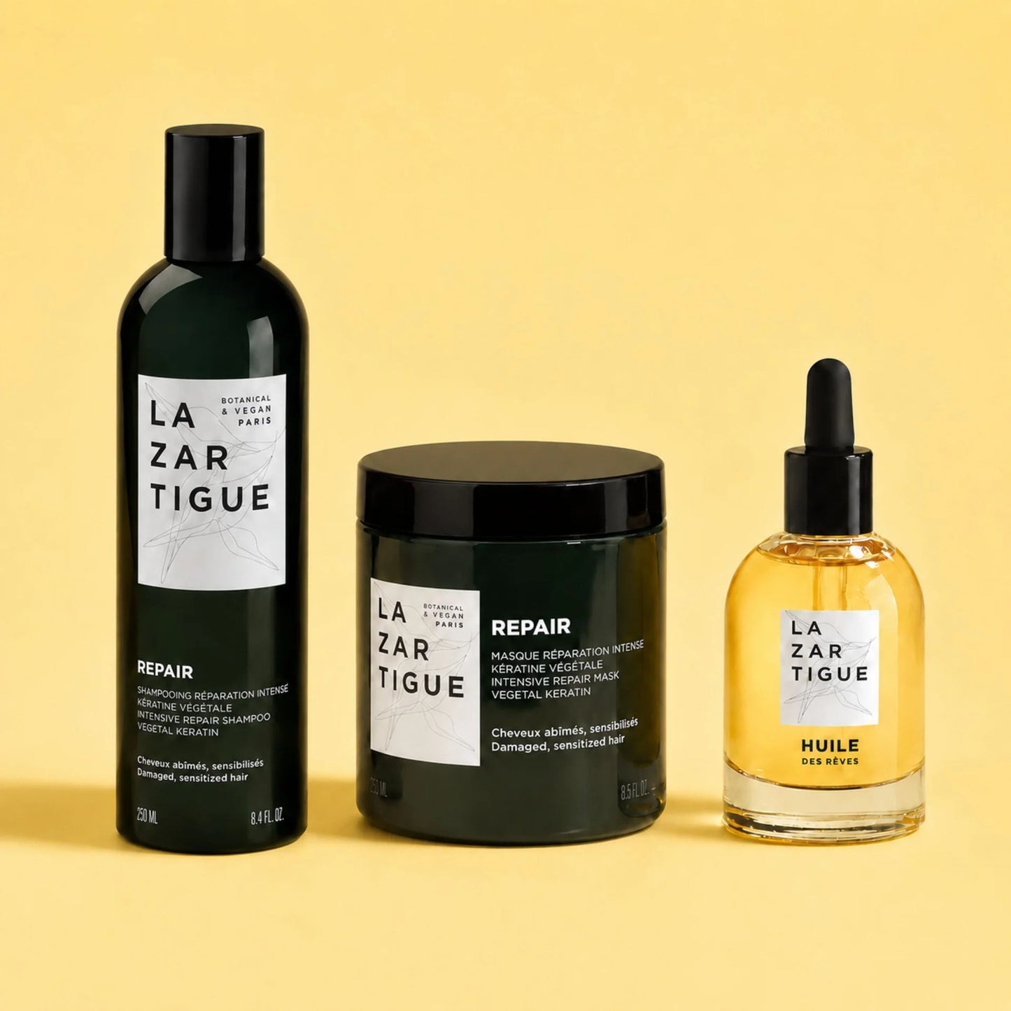 Repair routine Repairing shampoo & mask, nourishing oil | All hair types